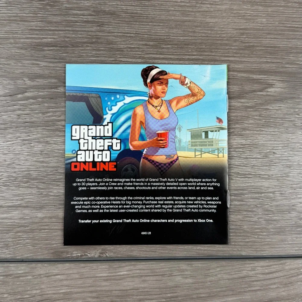 Rockstar Games Unisex Grand Theft Auto V Xbox One Video Game